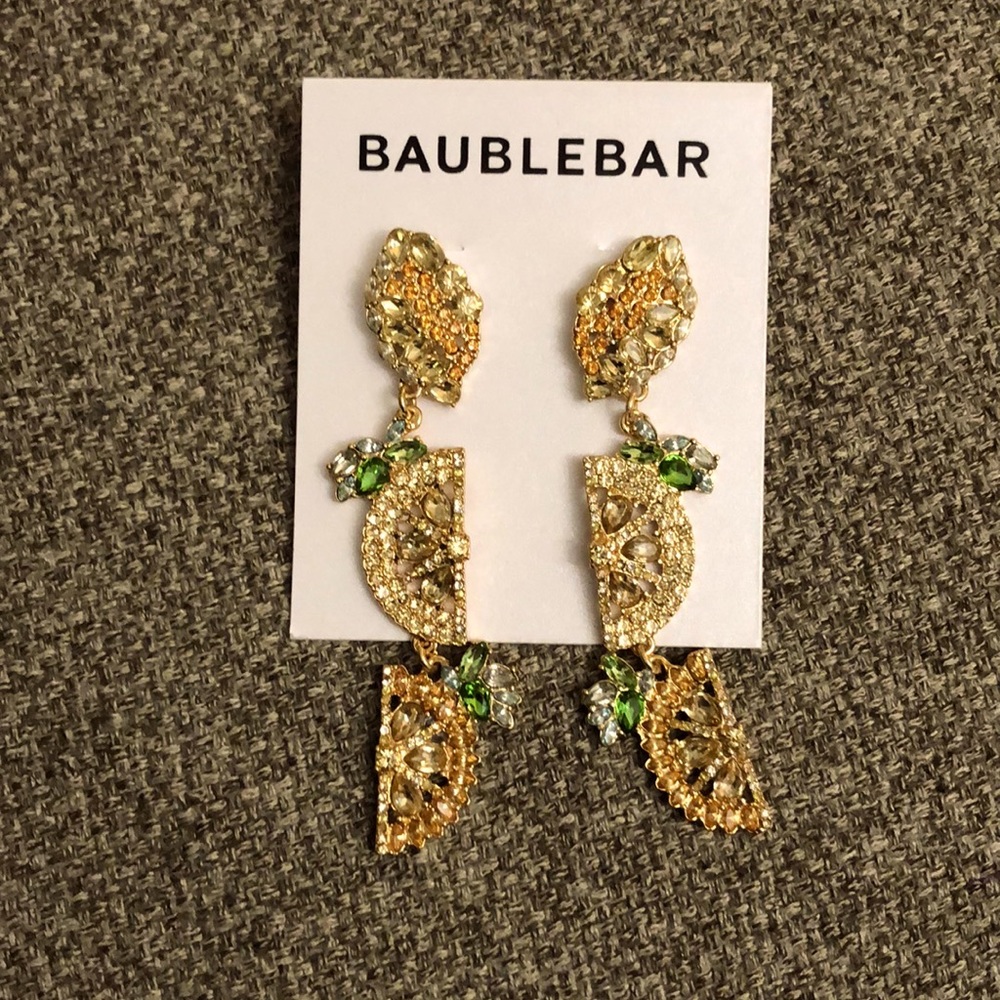Baublebar Lemon Drop Earrings.